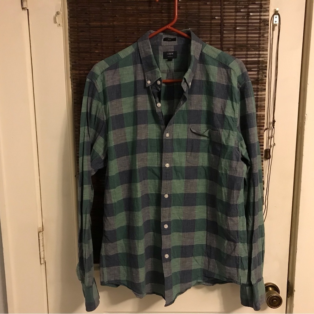 JCrew HomeSpun Mens Button Up